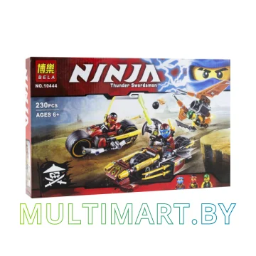 Конструктор Bela Ninja (Ниндзя) Мотоцикл Кая (10444)